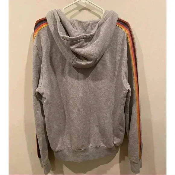 Paul Smith Gray Hoodie 'artist Stripe' - Picture 6 of 9